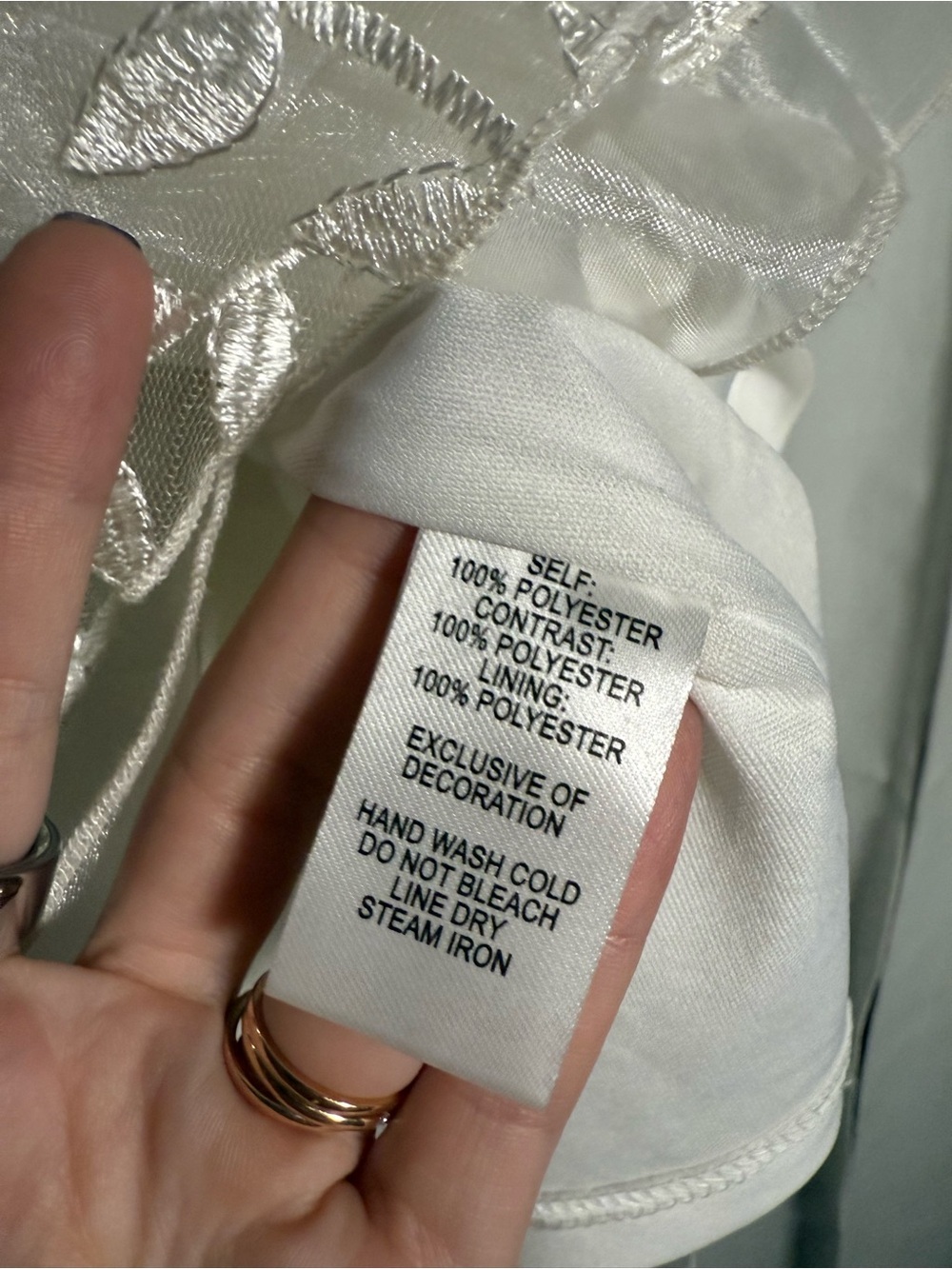 Lulus Lavish Lifestyle White Embroidered Ruffled Mini Dress Size Large - Picture 10 of 11